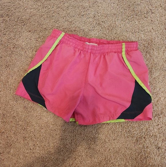 Nike Women's Pink Performance Running Shorts with Lining,‎ Size S - Picture 1 of 10